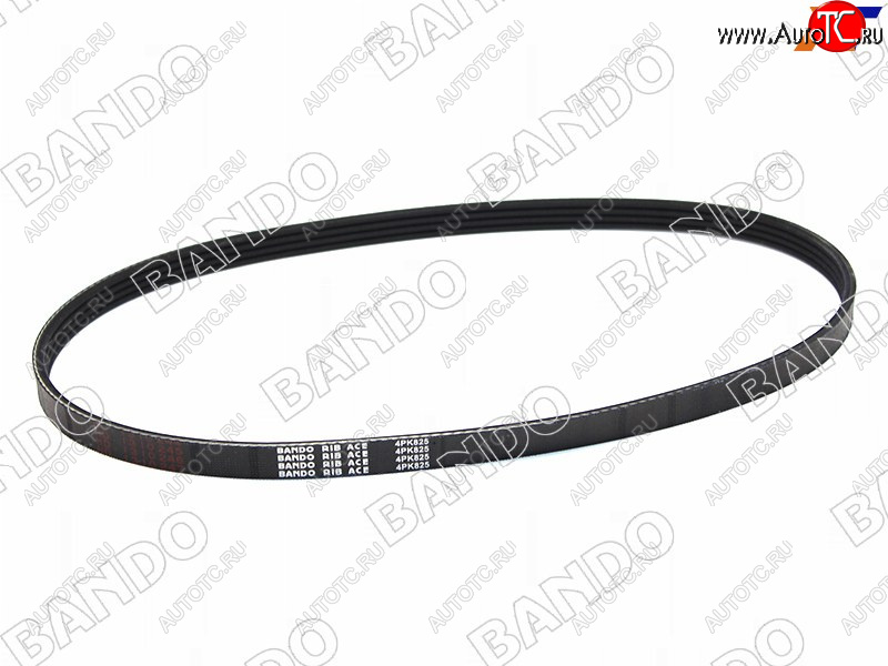 669 р. Ремень поликлиновой NISSAN SR1820 P11W10U13 (ALT-AC) YD25D R51MD40M 05-(PS) SUZUKI G16A VITARA 9 BANDO 4PK825  с доставкой в г. Кемерово