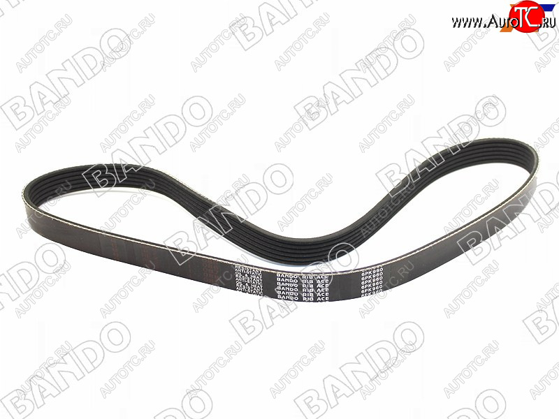 1 289 р. Ремень поликлиновой MAZDA CX5 2,0 11-(ALT+AC)MAZDA 6 2,0 12-(ALT+AC) BANDO 6PK960  с доставкой в г. Кемерово