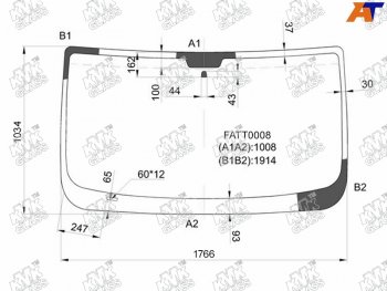 5 999 р. Стекло лобовое PEUGEOT BOXER IIFIAT DUCATO IICITROEN JUMPER II 06-                                 KMK FATT0008  с доставкой в г. Кемерово. Увеличить фотографию 1
