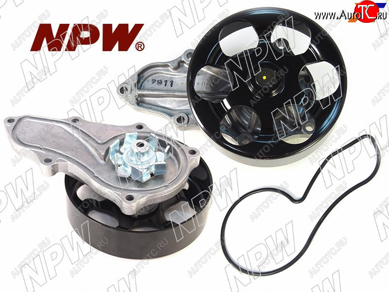 3 289 р. Насос водяного охлаждения с прокладкой K20 NPW Honda CR-V RE1,RE2,RE3,RE4,RE5,RE7 дорестайлинг (2007-2010)  с доставкой в г. Кемерово
