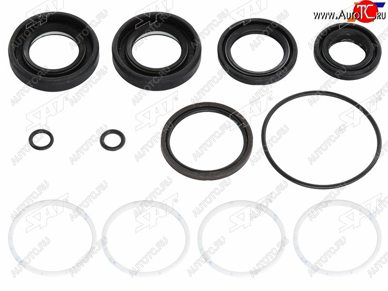 2 269 р. Ремкомплект рулевой рейки NISSAN ALMERA N15 95-00 PRIMERA P11 95-01 SAT K48010-0M000-KIT  с доставкой в г. Кемерово
