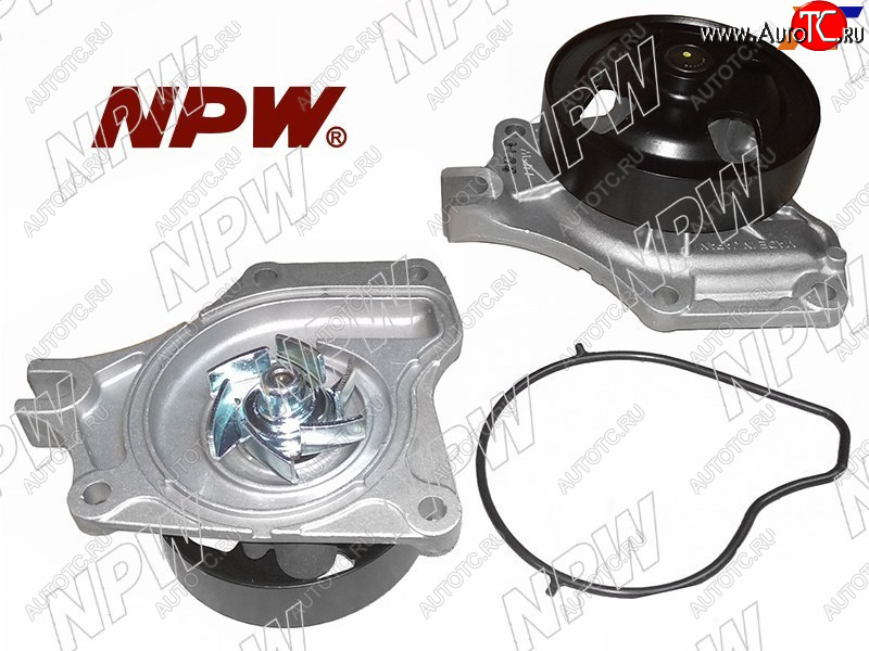 3 379 р. Насос водяного охлаждения с прокладкой NPW Mazda Demio 3 DE дорестайлинг (2007-2011)  с доставкой в г. Кемерово