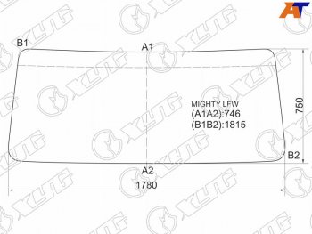6 249 р. Стекло лобовое Hyundai HD65 99-18  HD72 99-18  HD75 99-18  HD78 99-18 XYG MIGHTY LFW  с доставкой в г. Кемерово. Увеличить фотографию 1