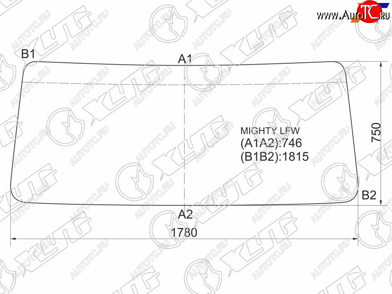 6 249 р. Стекло лобовое Hyundai HD65 99-18  HD72 99-18  HD75 99-18  HD78 99-18 XYG MIGHTY LFW  с доставкой в г. Кемерово