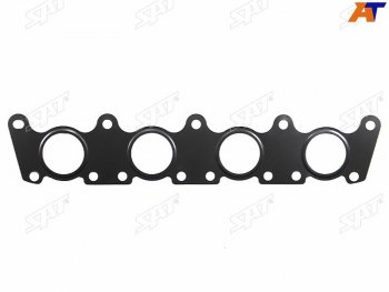 177 р. Прокладка выпускного коллектора AUDI A3 1.8TS3 96-03A4 1.8 TSCODA OCTAVIA 1.8 08- SAT ST-058 253 039 L  с доставкой в г. Кемерово. Увеличить фотографию 1