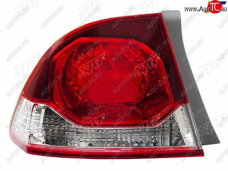 3 679 р. Фонарь задний левый SAT Honda Civic FD (2009-2011) седан рестайлинг с доставкой в г. Кемерово Увеличить фотографию 1 3 679 р. Фонарь задний левый SAT Honda Civic FD (2009-2011) седан рестайлинг с доставкой в г. Кемерово