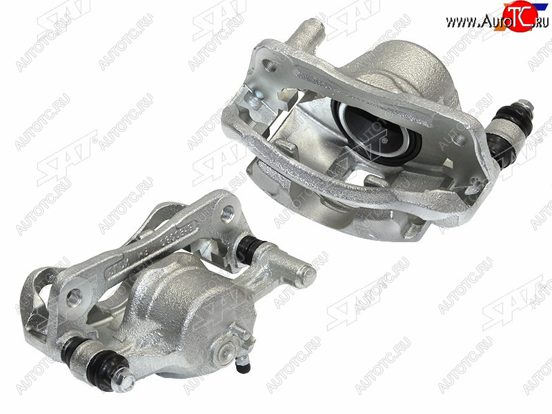 4 699 р. Суппорт тормозной перед правый SAT Hyundai Accent седан ТагАЗ (2001-2012)  с доставкой в г. Кемерово