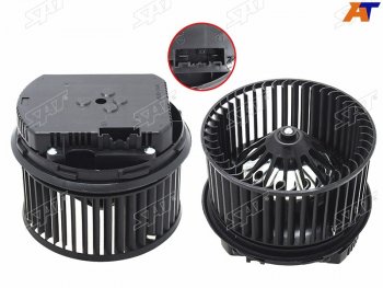 11 599 р. Мотор отопителя салона Ford Focus 04-11  Volvo C30 06-13  S40 04-12  V50 03-12 SAT ST-94-0044  с доставкой в г. Кемерово. Увеличить фотографию 1