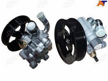 5 899 р. Насос ГУР TOYOTA CAMRYHARRIERHIGHLANDERKLUGER 00- (7PK) SAT ST-VP15  с доставкой в г. Кемерово. Увеличить фотографию 1