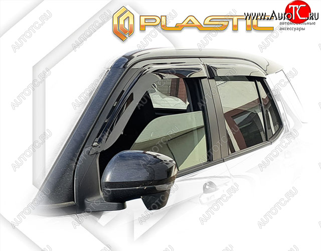 2 079 р. Дефлектора окон CA-Plastic  Toyota Raize  A210A,A202A,A200A,A201A (2019-2025) (серия Сlassic полупрозрачный)  с доставкой в г. Кемерово
