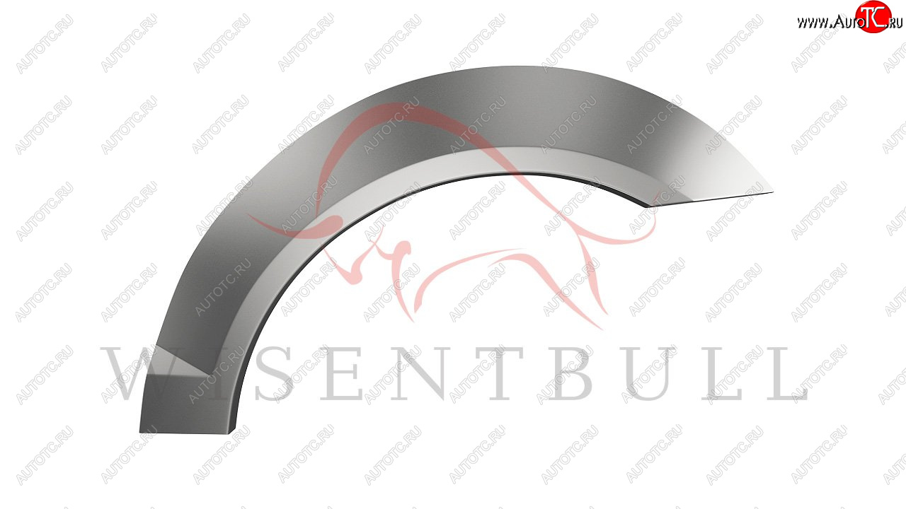 2 189 р. Ремонтные арки задних крыльев (Левая арка) Wisentbull  Mercedes-Benz C-Class  W204 (2007-2015) дорестайлинг седан, рестайлинг седан (оцинкованная сталь 1-1,2мм)  с доставкой в г. Кемерово