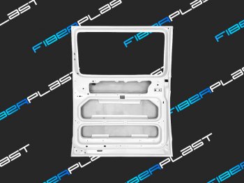 39 949 р. Боковая сдвижная стеклопластиковая дверь Fiberplast  Volkswagen Caravelle  T5 - Transporter  T5 (под окно)  с доставкой в г. Кемерово. Увеличить фотографию 2
