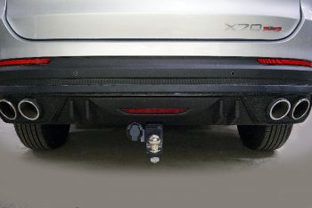 Фаркоп (тягово-сцепное устройство) ТСС Тюнинг Jetour X70 Plus (2023-2025) (шар Е)