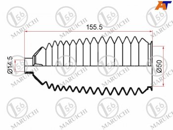 659 р. Пыльник рулевой рейки MARUICHI 03-094  с доставкой в г. Кемерово. Увеличить фотографию 1