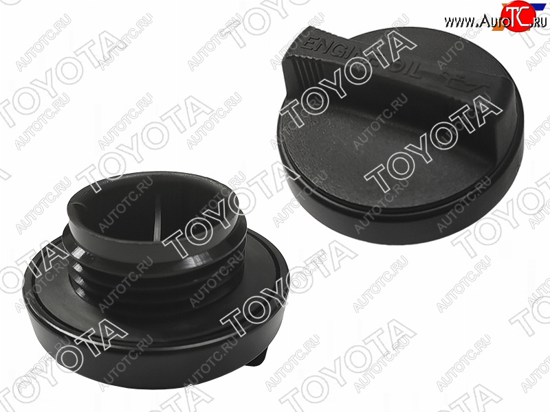 1 239 р. Крышка маслозаливной горловины TOYOTA 1-2AZ#, 1-2GRFE TOYOTA 12180-28010  с доставкой в г. Кемерово