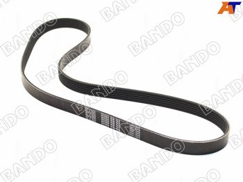 1 459 р. Ремень поликлин MITSUBISHI DIAMANT F3#F4#NISSAN TIIDA MR18DERENAULT LOGAN 1.6 16V 06- BANDO 6PK1200  с доставкой в г. Кемерово. Увеличить фотографию 1
