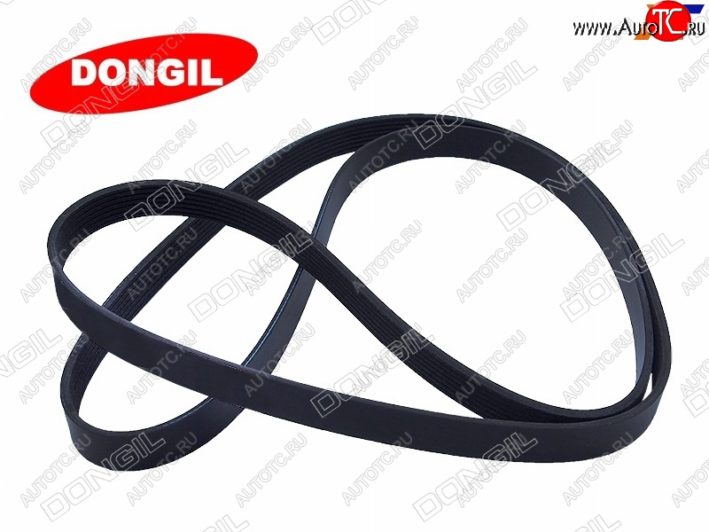 1 239 р. Ремень поликлиновой TOYOTA 1AZ2AZ-FE ACA2#ACA3#AZT220PONTIAC VIBE AZE156 04- DONGIL 7PK1595  с доставкой в г. Кемерово