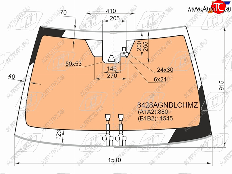 22 699 р. Стекло лобовое (Обогрев полный Камера Датчик дождя Молдинг) Toyota Camry (XV70) 17-21  Camry UAE FUYAO 8428AGNBLCHMZ  с доставкой в г. Кемерово