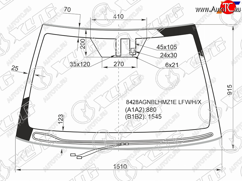 9 999 р. Стекло лобовое (Обогрев щеток Датчик дождя Молдинг) Toyota Camry (XV70) 17-  Camry UAEUSA 17-20 XYG 8428AGNBLHMZ1E LFW/H/X  с доставкой в г. Кемерово