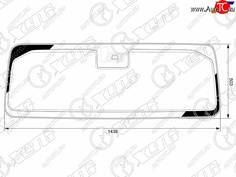 9 549 р. Стекло лобовое (антенна, камера, молдинг) XYG  Jeep Wrangler  JL (2018-2024) 3 дв. дорестайлинг (зеленое)  с доставкой в г. Кемерово