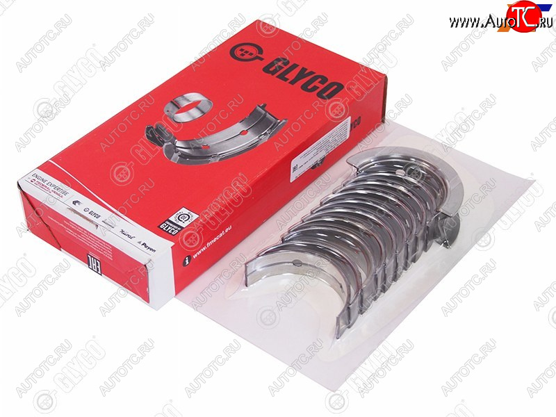 4 999 р. Вкладыши коренные к-кт STD CITROENPEUGEOTFORD TRANSITJUMPYBOXER  4HU4HV QVFACVRA GLYCO H1018/5 STD  с доставкой в г. Кемерово