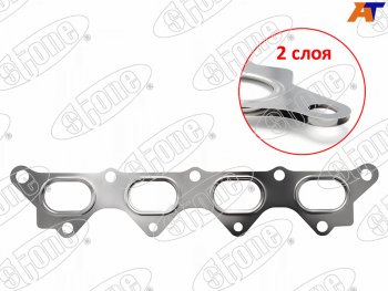 479 р. Прокладка выпускного коллектора MITSUBISHI LANCER 4G15 00- STONE JB-32300  с доставкой в г. Кемерово. Увеличить фотографию 1