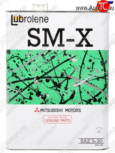 4 949 р. Масло моторное MITSUBISHI (металлическая канистра) SM-X 5W-30 4Л                                     MITSUBISHI MZ102565  с доставкой в г. Кемерово