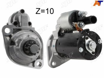 5 249 р. Стартер Audi A3 03-13 / Q3 11-19 / Skoda Octavia 04-13 / Rapid 12- / Volkswagen Golf 03-16 / Jetta 0 SAT ST-02M911023S, st02m911023s SAT ST-02M911023S  с доставкой в г. Кемерово. Увеличить фотографию 1