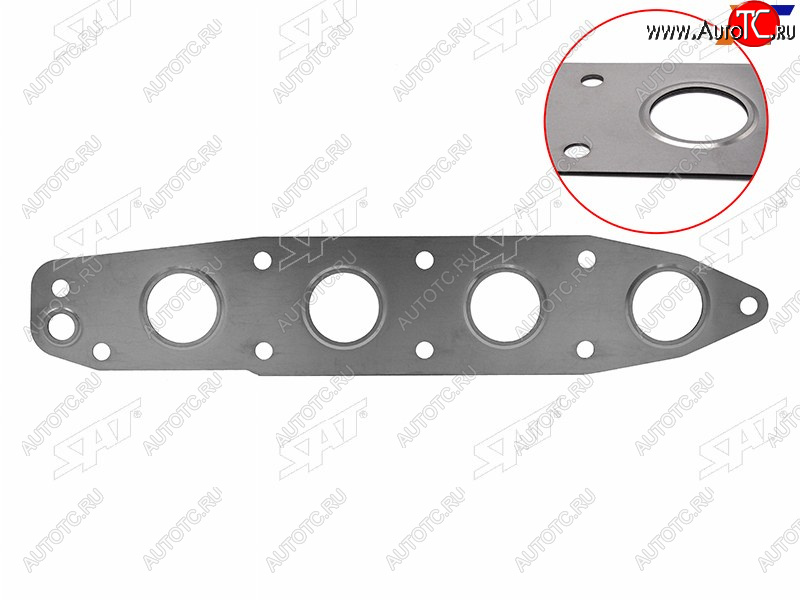 439 р. Прокладка выпускного коллектора SUZUKI ESCUDOVITARASWIFTBALENO G16 90- SAT ST-100-0019  с доставкой в г. Кемерово