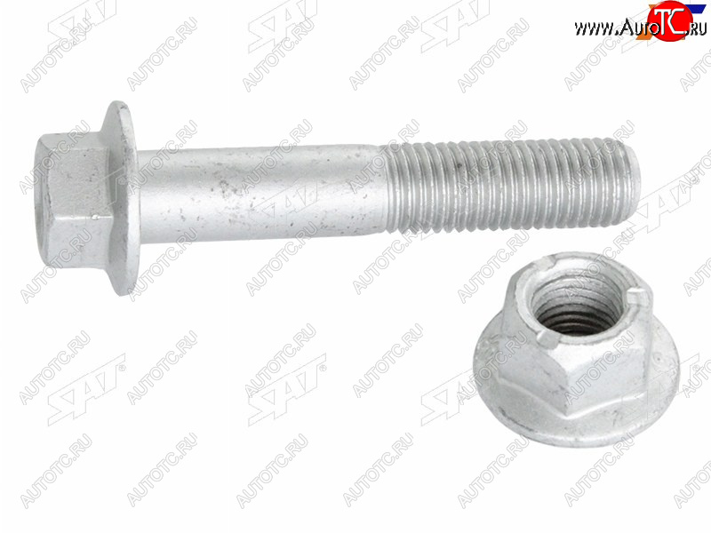 146 р. Болт с гайкой передней подвески NISSAN ALMERA UK MAKE N16E 2000.02-2006NISSAN PRIMERA P11E 1996.06- SAT ST-117-0153  с доставкой в г. Кемерово