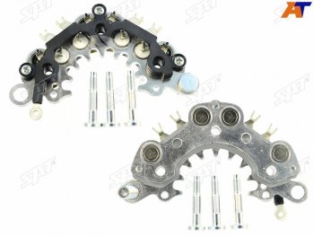 Диодный мост генератора NISSAN ALMERA N16 00-01PRIMERA P11P12 02- QG15DEQG16DEQG18DE D=114mm SAT ST-133-0011