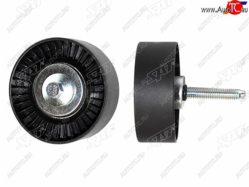 439 р. Ролик приводного ремня обводной FORD FIESTA 05MONDEO 00-RANGER 11-S-MAX 06- SAT ST-1387066  с доставкой в г. Кемерово