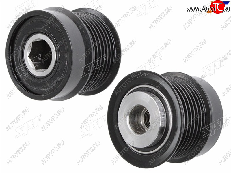 1 649 р. Шкив генератора LEXUS ES 350 13-TOYOTA RAV4 09-SIENNA 07-VENZA 3.5 10-4 RUNNER 4.0 01-           SAT ST-148-0047  с доставкой в г. Кемерово