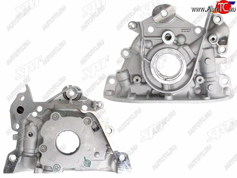 3 299 р. Насос масляный TOYOTA CARINA ECELICACOROLLASPACIOSPRINTER CARIB 7AFE 95- SAT ST-167-0011  с доставкой в г. Кемерово