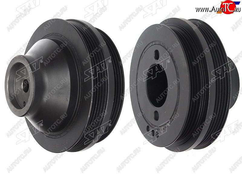 8 199 р. Шкив коленвала HYUNDAI TERRACAN 01-07KIA SORENTO 02-06 двиг. 6G74 SAT ST-23124-39802  с доставкой в г. Кемерово