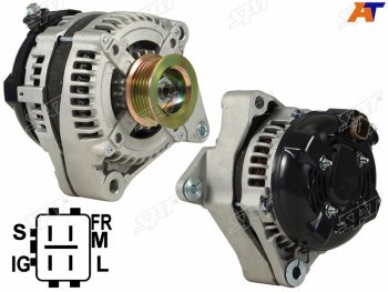 9 449 р. Генератор LEXUS GXLX470 4.7TOYOTA 4RUNNERLAND CRUISERTUNDRA 4.7 03-09 2UZFE 12V 140A SAT ST-85-0101  с доставкой в г. Кемерово. Увеличить фотографию 1
