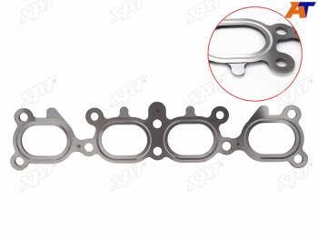 349 р. Прокладка выпускного коллектора MAZDA CAPELLAPREMACY FPFS 98- Металл SAT ST-FS01-13-460A  с доставкой в г. Кемерово. Увеличить фотографию 1