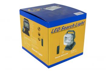 8 029 р. Фара-искатель 12V 50W LED с дистанционным управлением, черный (200х240х200мм) China ch001-bl  с доставкой в г. Кемерово. Увеличить фотографию 6