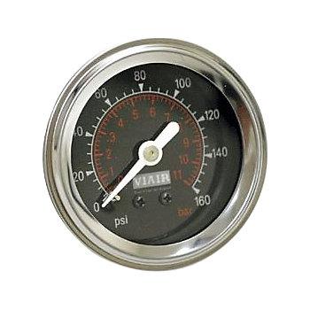 Манометр бортовой 2" VIAIR от 0 до 11 атм черный VIAIR 90088