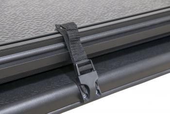 46 379 р. Крышка кузова ISUZU D-MAX 2013+, трёхсекционная, алюминиевая, черная РИФ pt-h316  с доставкой в г. Кемерово. Увеличить фотографию 6