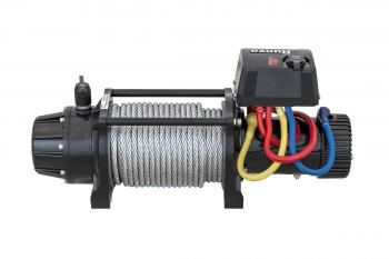 82 839 р. Лебёдка автомобильная электрическая 12V Runva 12500 lbs 5670 кг MAX влагозащищенная, стальной трос RUNVA ewb12500maxs  с доставкой в г. Кемерово. Увеличить фотографию 9