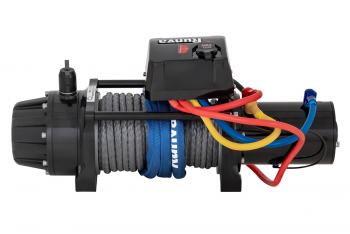 85 999 р. Лебёдка автомобильная электрическая 12V Runva 9500 lbs 4350 кг MAX влагозащищенная, синтетический трос RUNVA ewb9500maxssr  с доставкой в г. Кемерово. Увеличить фотографию 9