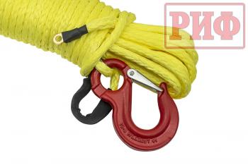8 159 р. Трос для лебёдки синтетический РИФ 10 мм25 м (готовый) РИФ rope10mm25m  с доставкой в г. Кемерово. Увеличить фотографию 2