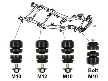 10 399 р. Лифт кузова Suzuki Jimny 25 мм лайт 1998-2019 г.в. Tuning4WD ktby-2577  с доставкой в г. Кемерово. Увеличить фотографию 4