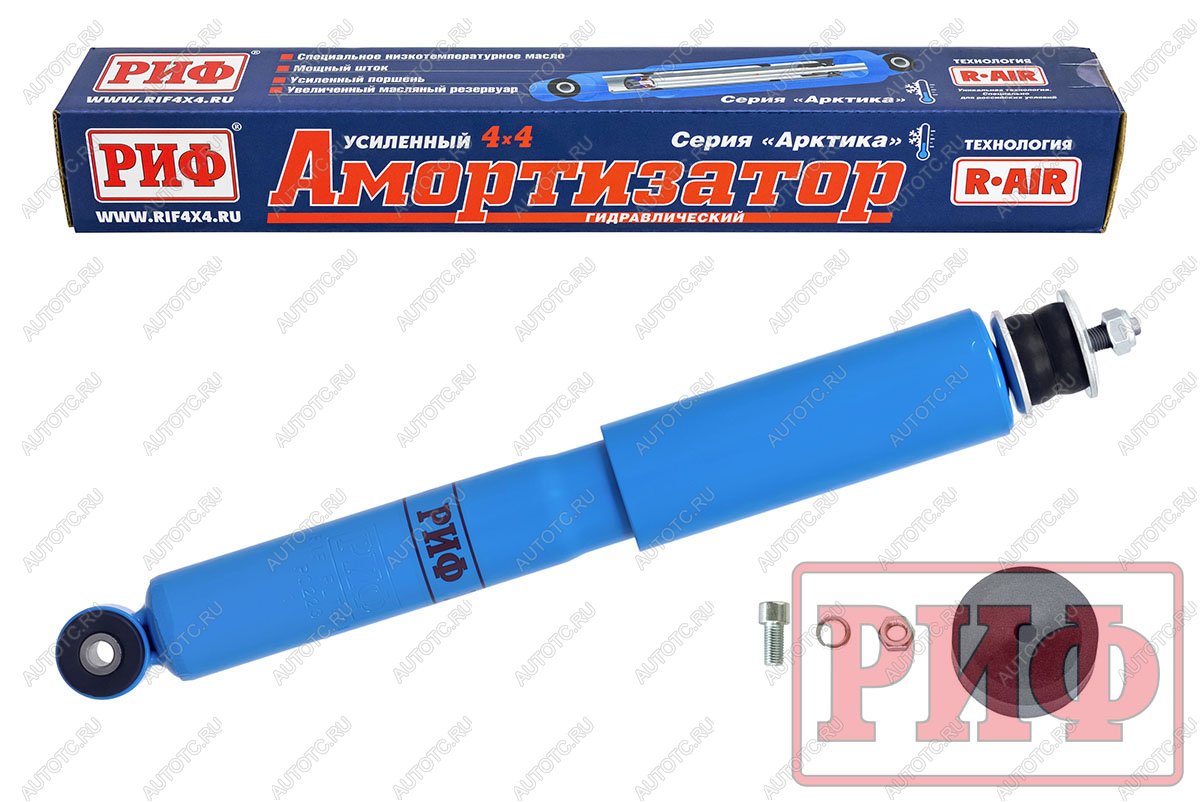 3 699 р. Амортизатор передний Арктика РИФ Лада Нива 4х4 2121 3 дв. дорестайлинг (1977-2019) (лифт 50 мм)  с доставкой в г. Кемерово