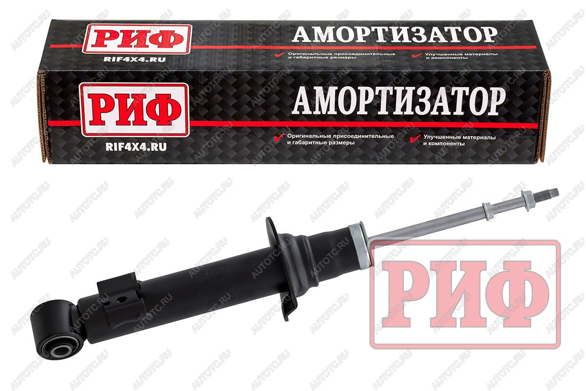 4 999 р. Амортизатор РИФ передний газовый Mitsubishi L200 2005+, Pajero Sport II, III 2009+, штатный OEM 4062A111 РИФ sag339sl  с доставкой в г. Кемерово
