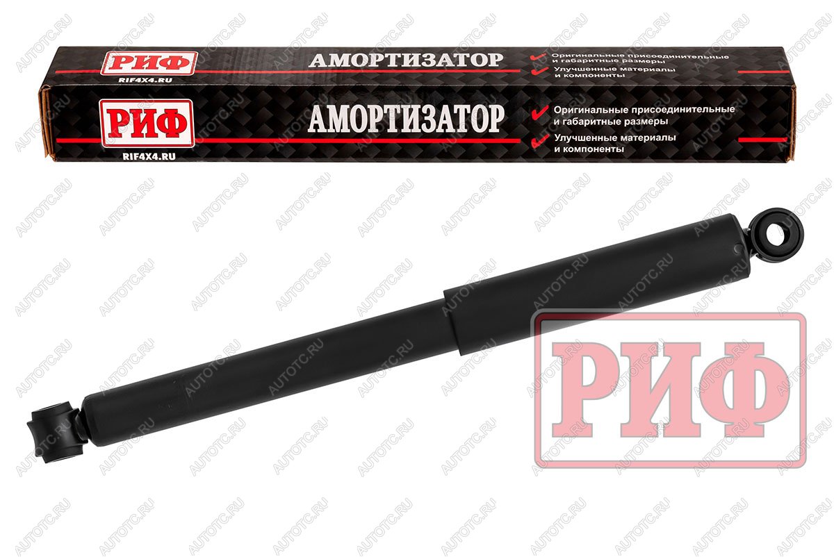4 299 р. Амортизатор РИФ задний Mitsubishi L200 2005-2015Nissan Navara D22 (NP300) штатный OEM 4162A366 РИФ sag340sl  с доставкой в г. Кемерово