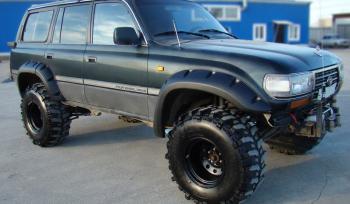 Расширители колёсных арок Toyota Land Cruiser 80 (130 мм) Fenders tlc-82