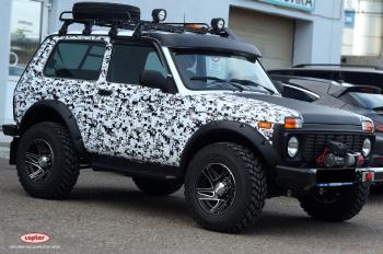 Расширители колёсных арок ВАЗ НИВА 2121 3D под нерезанные арки колёс Fenders ткн-21с