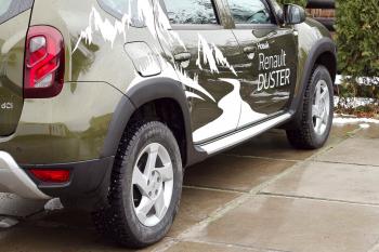 Расширители колесных арок Renault Duster 2015- Русская Артель rrd-050902